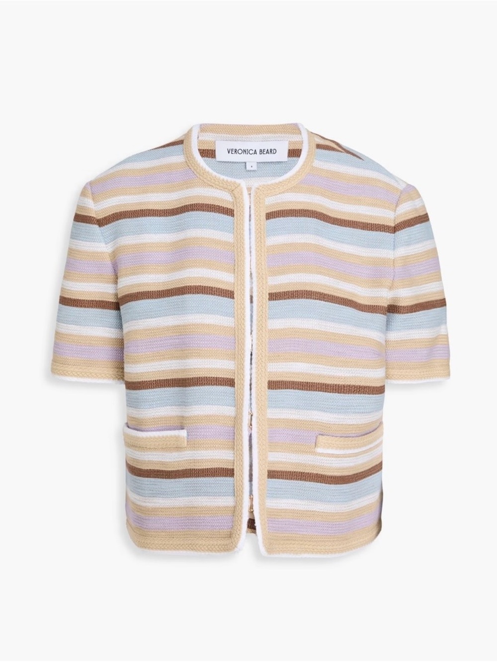 VERONICA BEARD
Wyatt striped canvas jacket